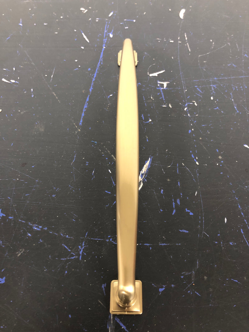 Berenson 1300-1MDB-P Tailored Traditional 8-13/16 Inch Center to Center Handle Cabinet Pull from the Timeless Charm Series - Modern Brushed Gold
