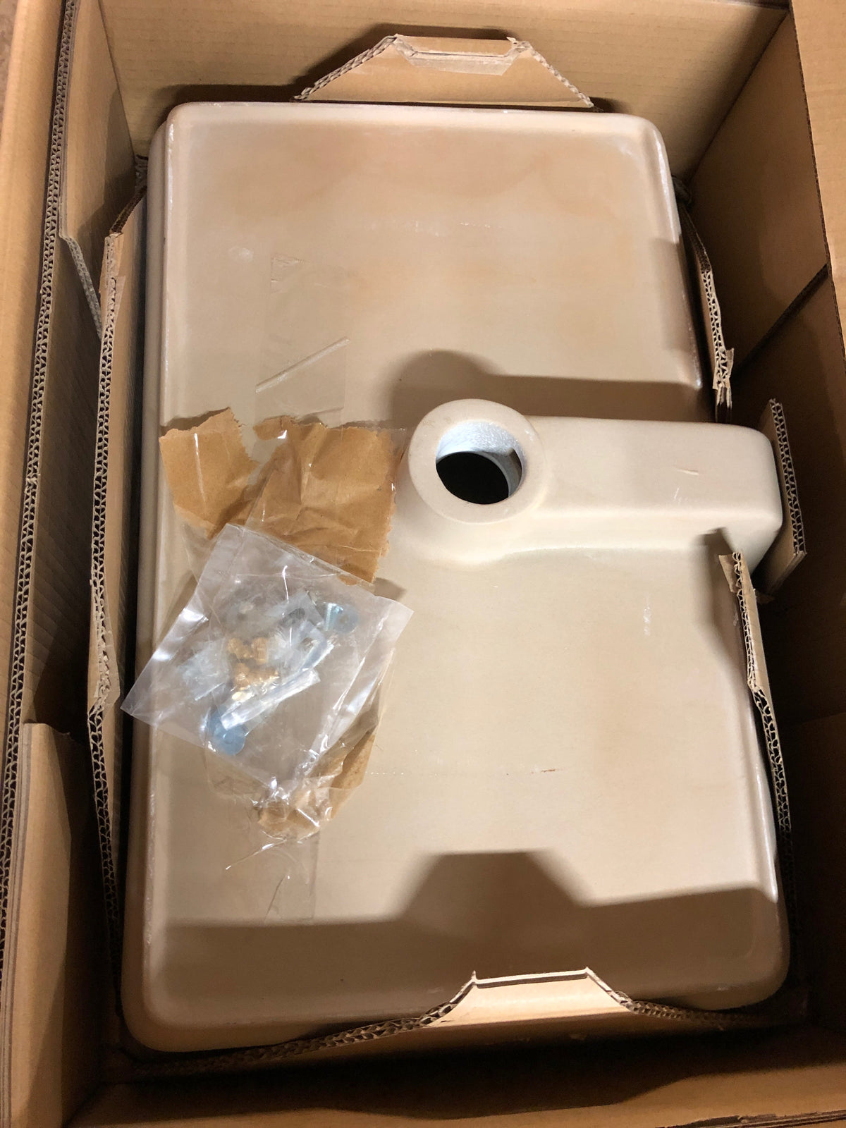 Signature Hardware SHDEU2114WH Destin 23" Rectangular Porcelain Undermount Bathroom Sink with Overflow - White
