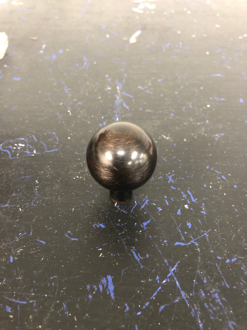 Top Knobs TK762TB Barrington 1-1/8 Inch Round Cabinet Knob - Tuscan Bronze