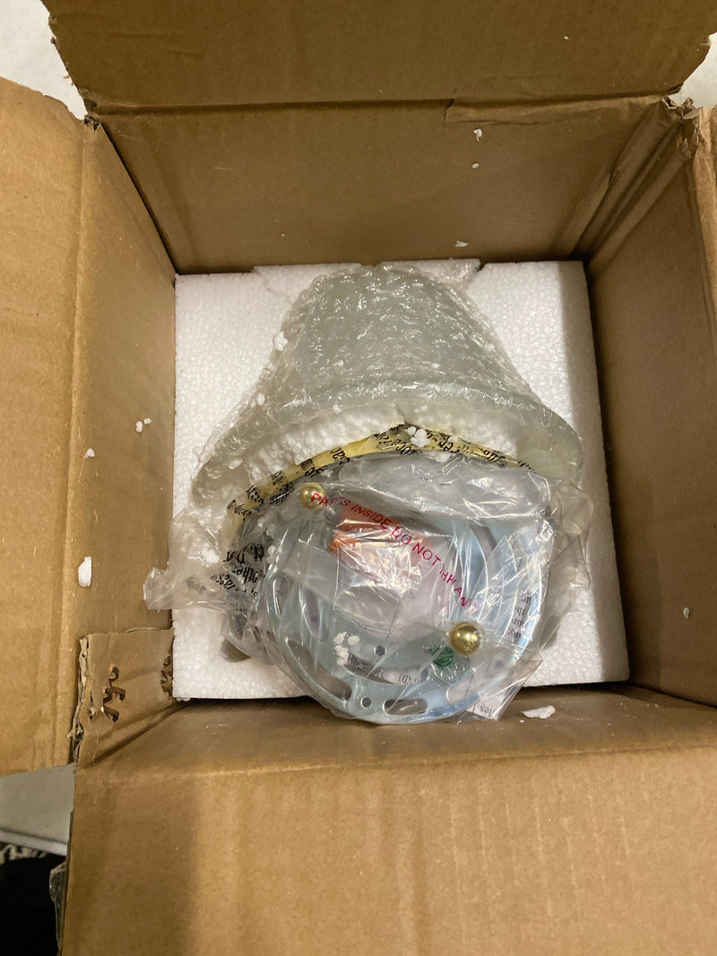 Livex Lighting 1350-02 Essex Semi-Flush Ceiling Fixture with 1 Light - Polished Brass