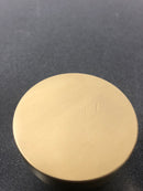 Baldwin PVCONCSR044 Contemporary Privacy Door Knob with Square Rose - Satin Brass