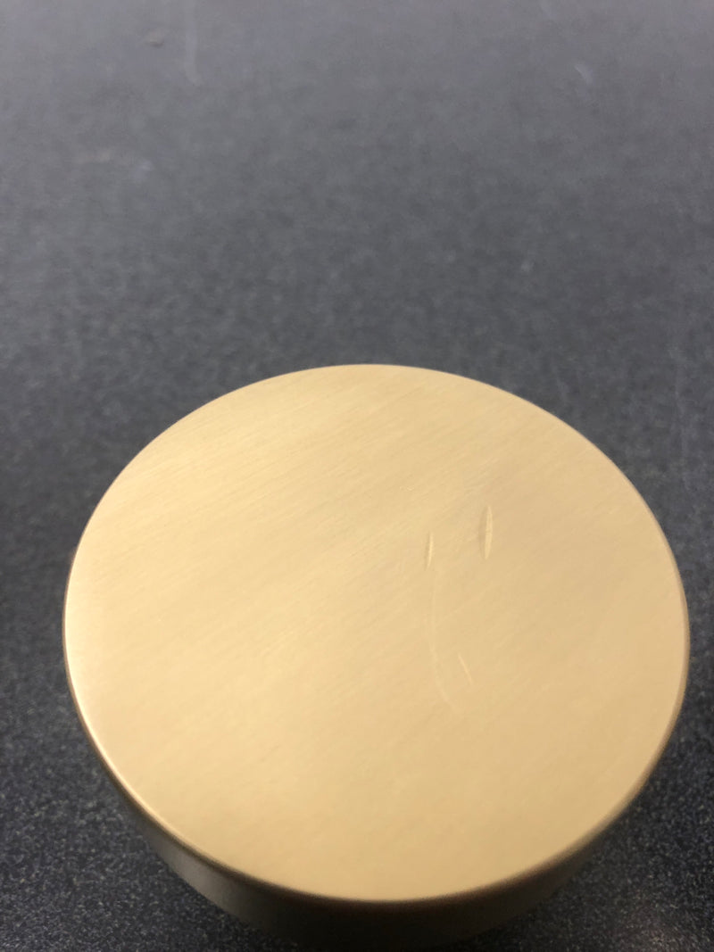 Baldwin PVCONCSR044 Contemporary Privacy Door Knob with Square Rose - Satin Brass