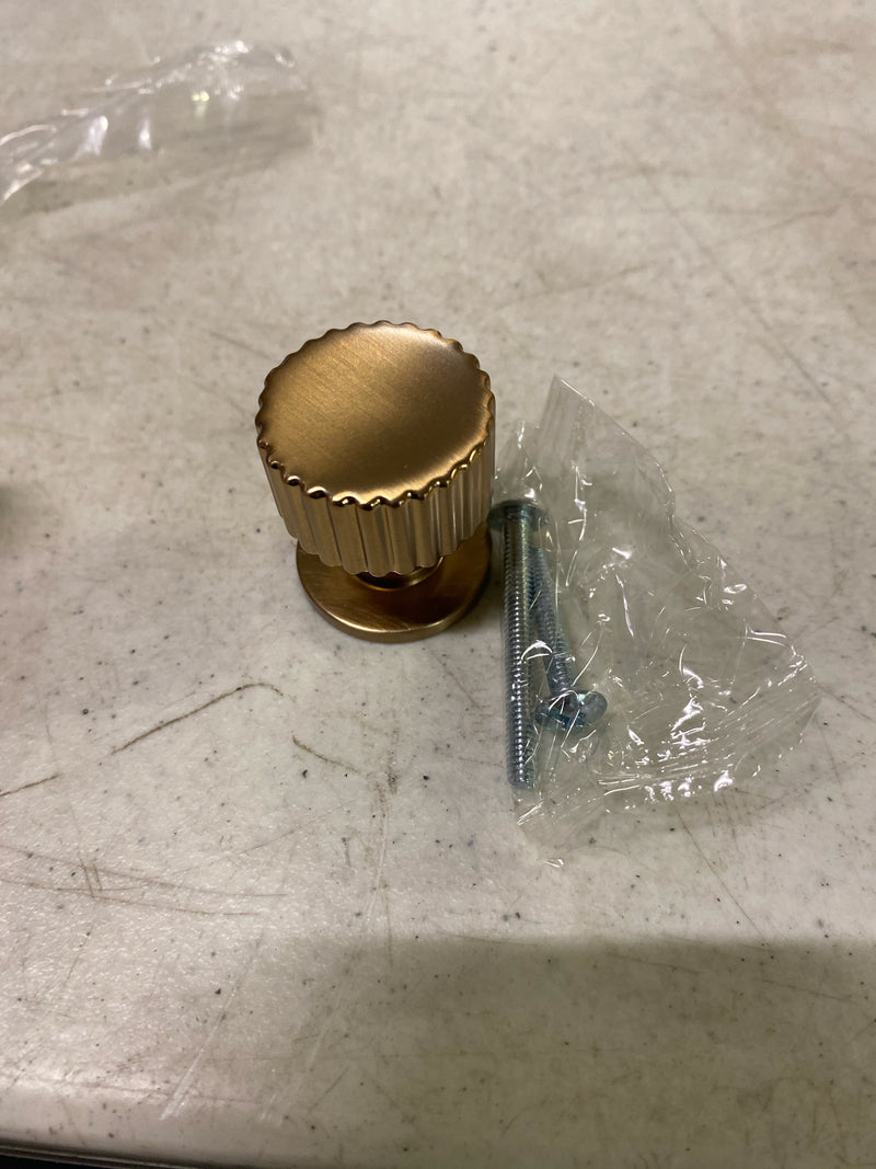 Amerock BP37652CZ Ballard 1-1/8 in. (29mm) Diameter Champagne Bronze Classic Round Cabinet Knob