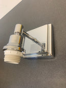 Signature Hardware 453495 Leadwell Single Light 5" Wide Bathroom Vanity Sconce - Polished Chrome