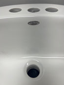 American Standard Rondalyn Self-Rimming Bathroom Sink in White-0491.019.020