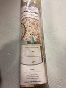 Nuwallpaper NU6006 Pink Audrey Vinyl Peel and Stick Wallpaper Roll