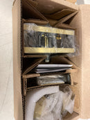 Baldwin Pv.Con.Cfr Contemporary Privacy Door Knob Set - Brass