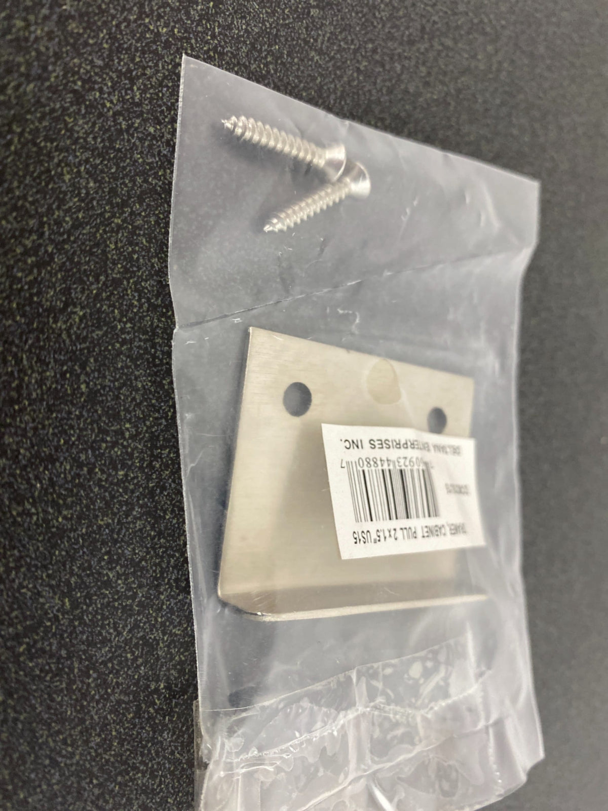 Deltana DCM215U15 1-1/2" x 2" Finger Cabinet Pull - Satin Nickel