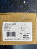 Kwikset 730PSKRDT-4 Pismo Privacy Door Knob Set with Round Rose - Satin Brass