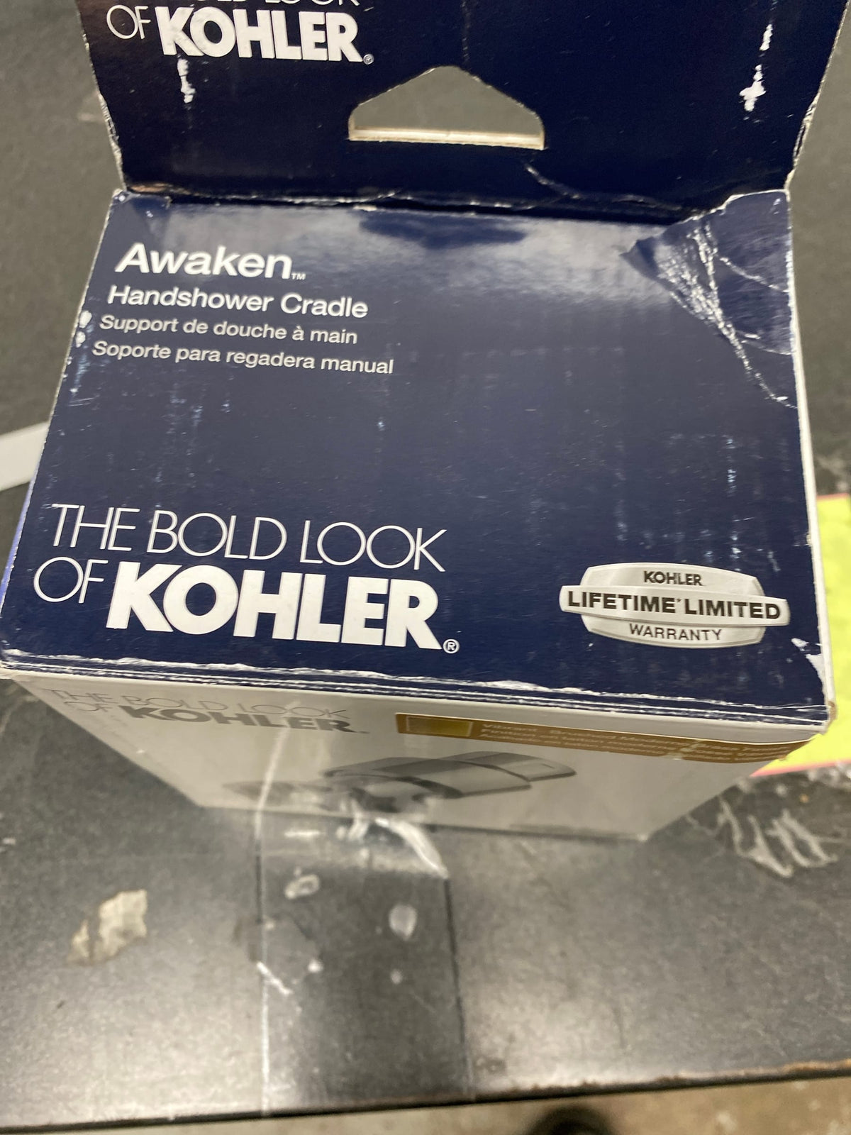 Kohler K-98771-2MB Awaken Hand Shower Holder - Vibrant Brushed Moderne Brass