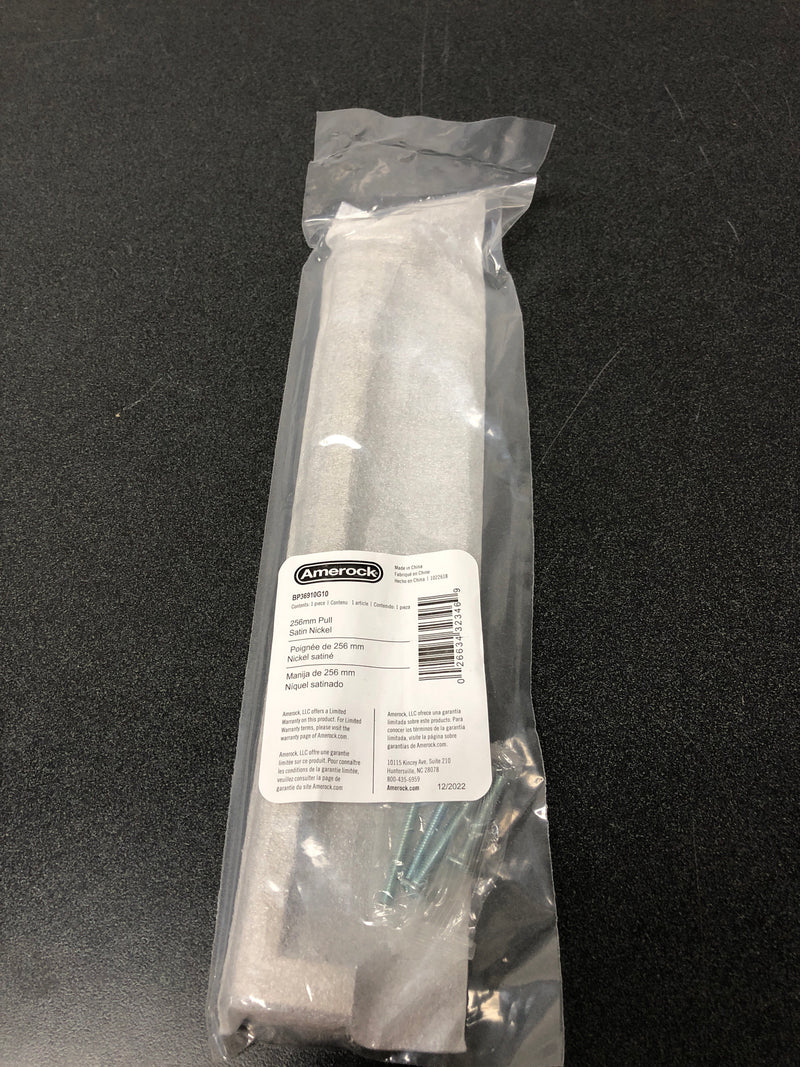 Amerock BP36910G10 Monument 10-1/16 Inch Center to Center Handle Cabinet Pull - Satin Nickel