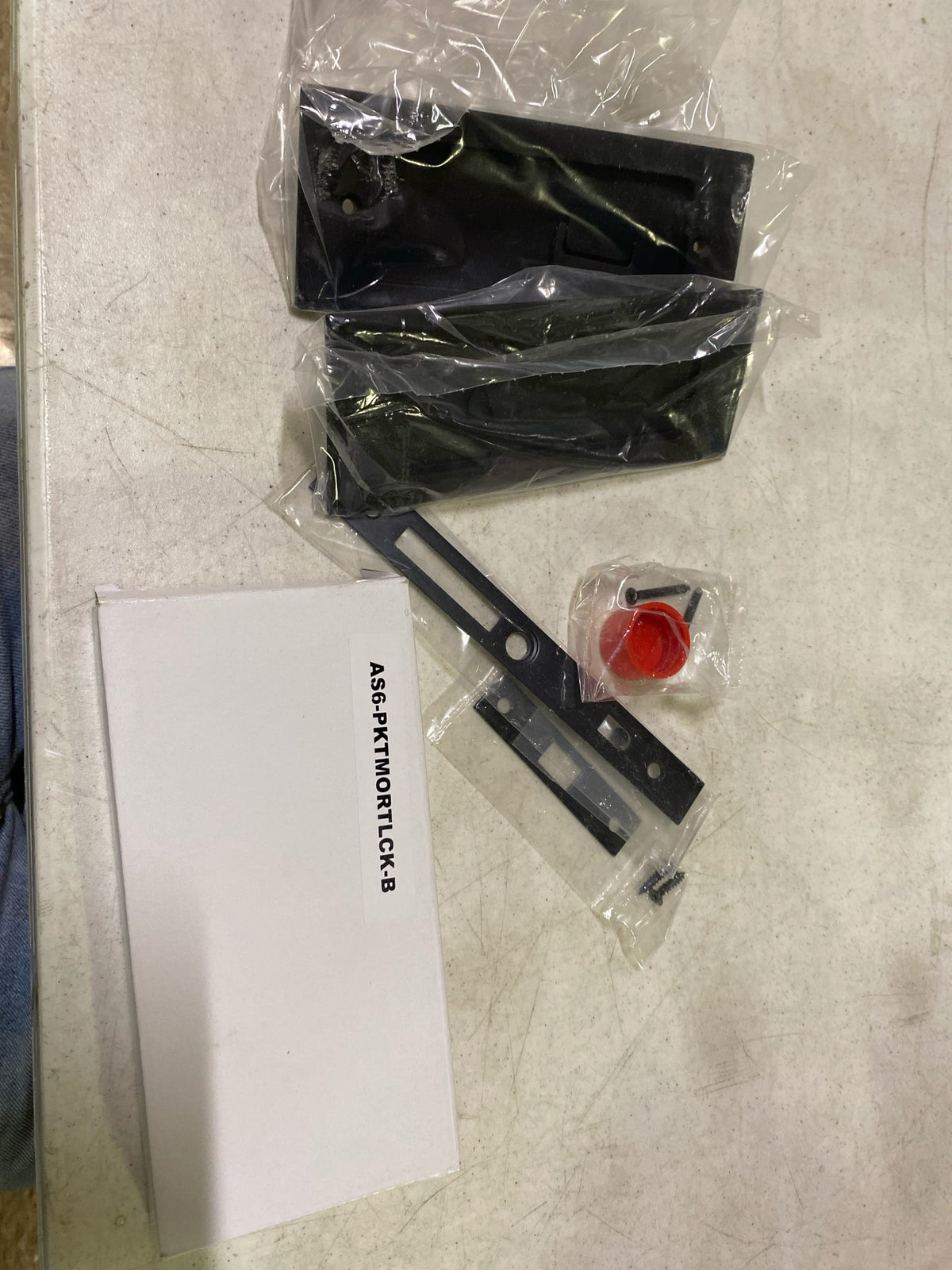 Emtek Flat Black Pocket,2115US19138 2115US19138