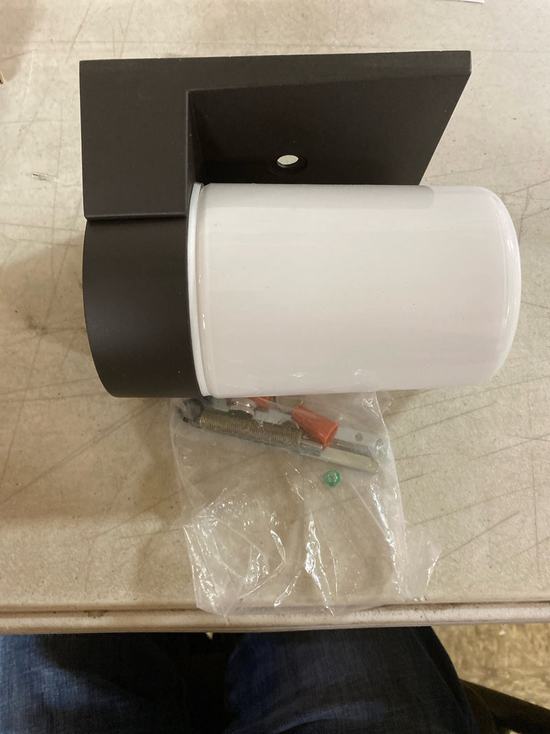 Nuvo Lighting SF77/138 Single Light 6-13/16" Tall Outdoor Wall Sconce with Frosted Glass Shade - Bronzotic