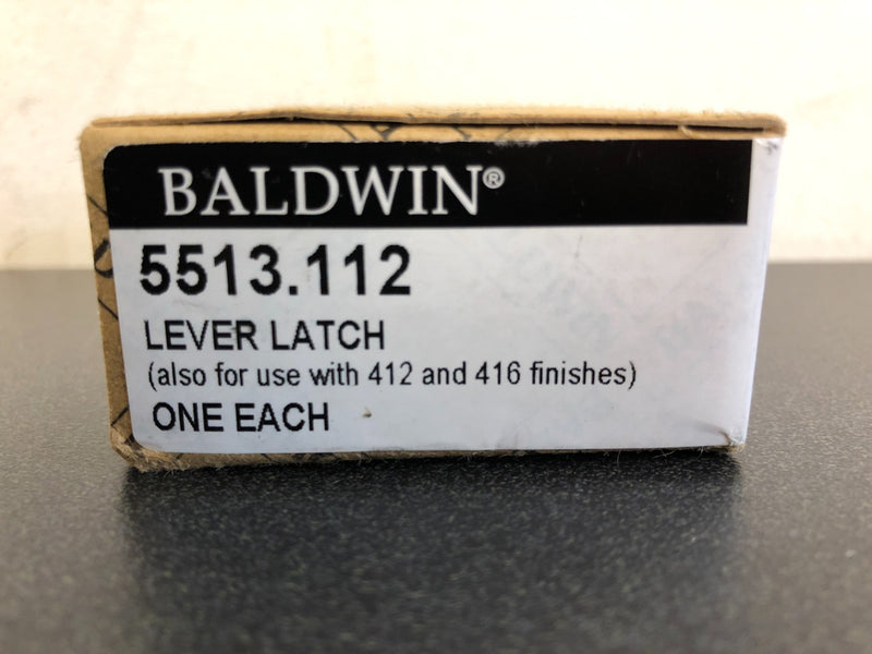 Baldwin Passage Door Lever Latch for 2-3/8" Backset - Venetian Bronze