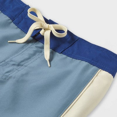 Boys' colorblock swim trunks - art class™ blue 4