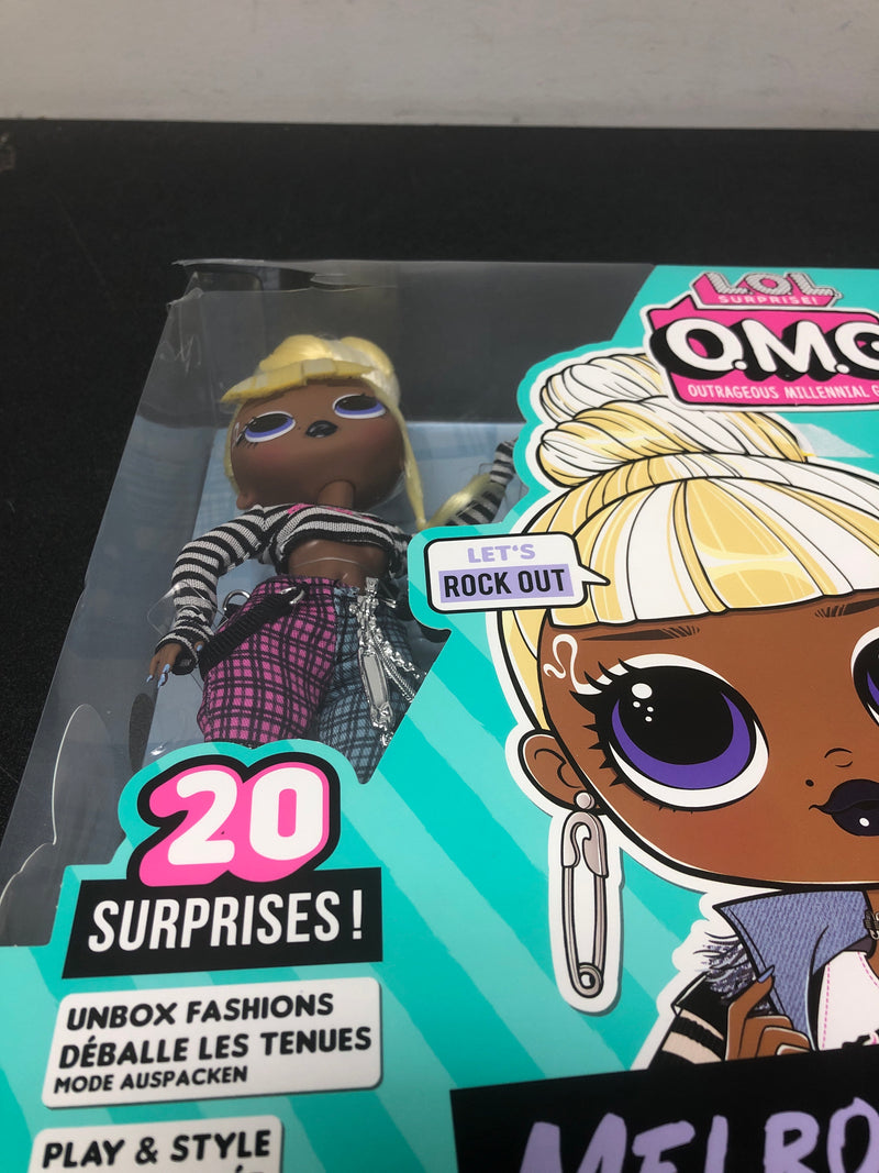 Lol surprise omg melrose fashion doll with 20 surprises – great gift for kids ages 4+