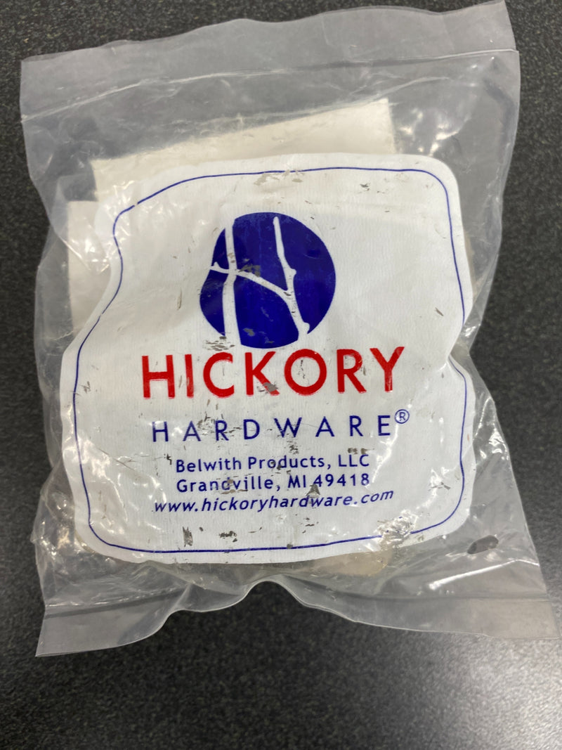 Hickory hardware p5310 1/2" overlay wrap around cabinet door hinge - nickel