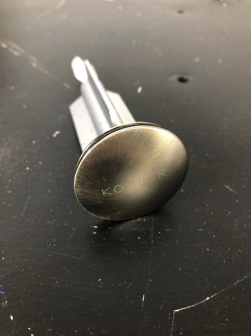 Kohler 1037022-BN Replacement Brass Plunger Assembly - Brushed Nickel