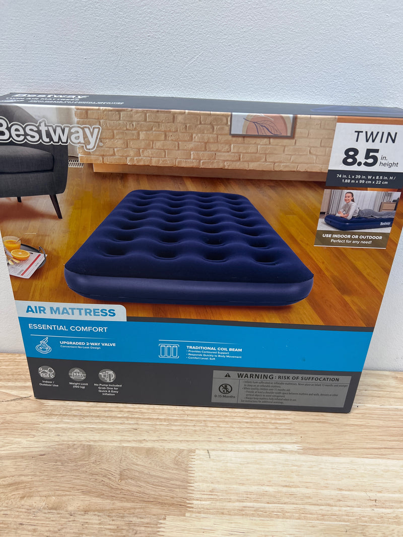Bestway single high 8.5" air mattress - twin
