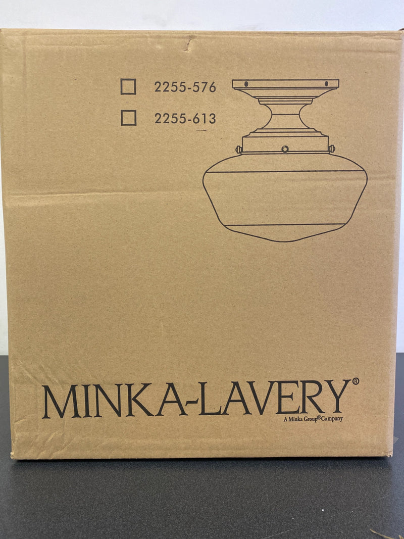 Minka Lavery 1 Light 10.75" Height Indoor Full Sized Pendant in Brushed Bronze