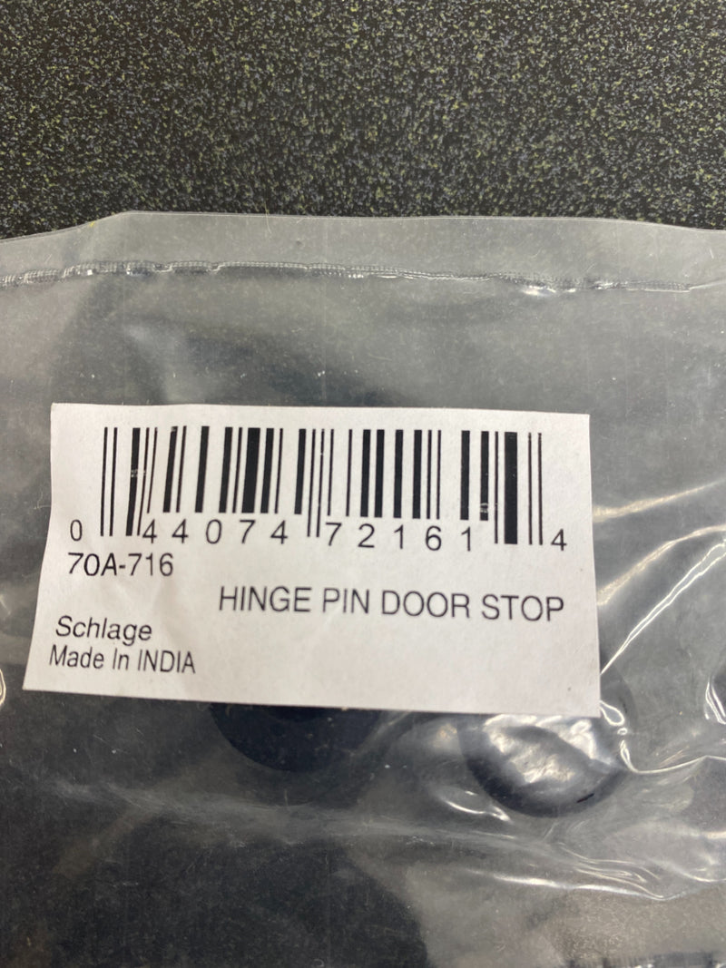 Schlage 70 hinge pin door stop