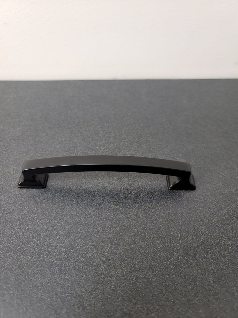 Liberty Classic Edge 5-1/16 in. (128mm) Center-to-Center Matte Black Drawer Pull