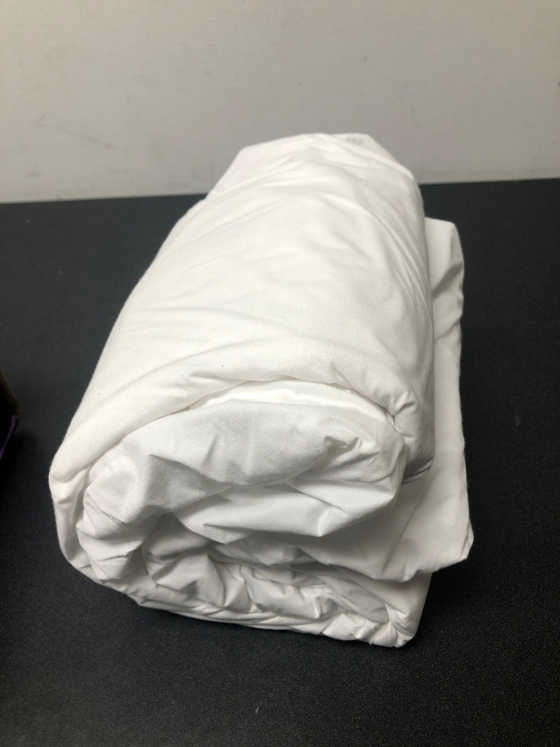 Allerease ultimate cotton allergy relief zippered mattress protector, queen