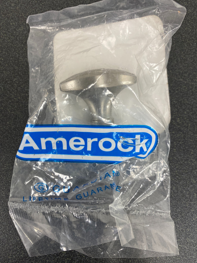 Amerock BP36614G10 Sea Grass 1-1/2 in (38 mm) Length Satin Nickel Square Cabinet Knob