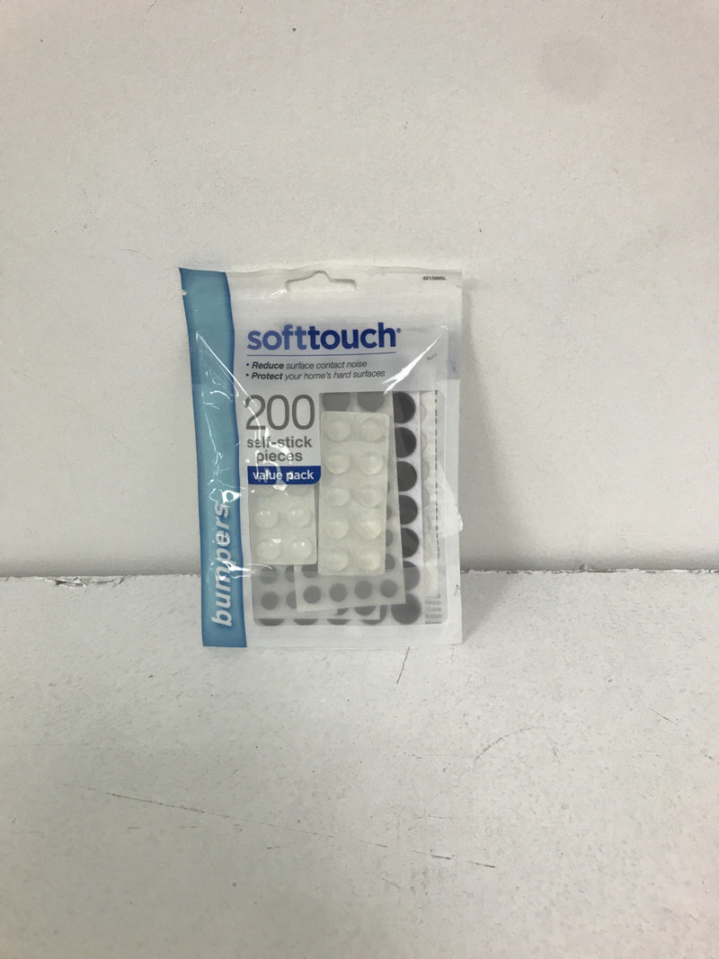 SoftTouch Value Pack 200-Pack Round Cabinet Bumpers