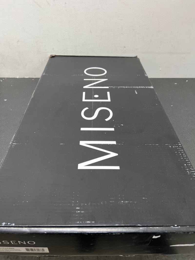 Miseno 9393192 Single Lever Handle Floor Mount Filler with Handshower in Brushed Nickel