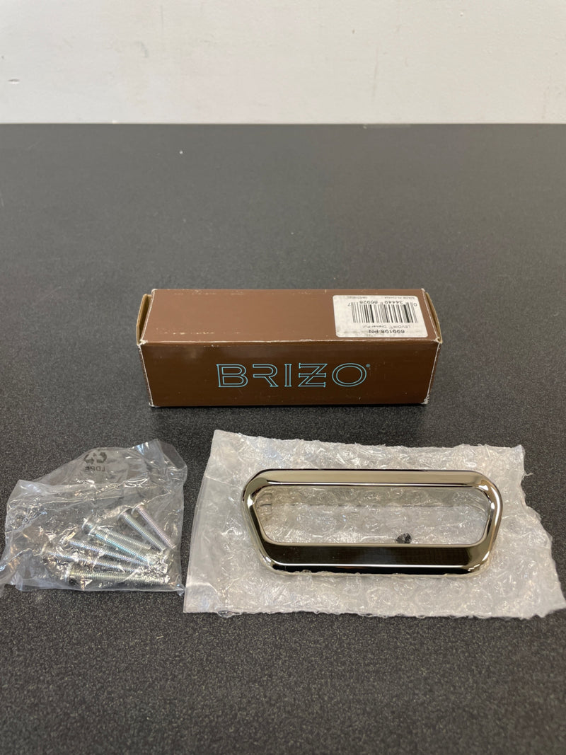 Brizo 699198-PN Levoir 3" Center to Center Ring Cabinet Pull - Polished Nickel