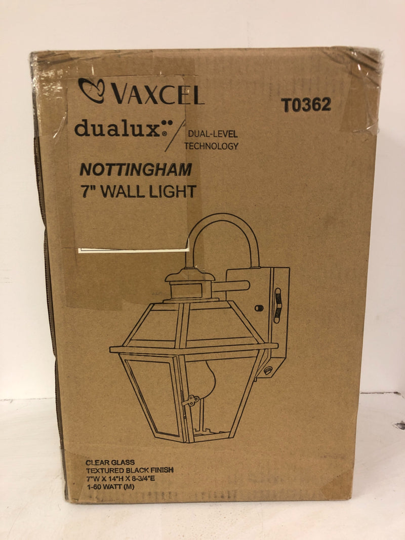 Vaxcel Lighting Nottingham Single Light 14" Tall Outdoor Wall Sconce