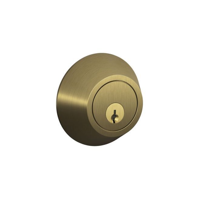 Schlage JD60 Single Cylinder Deadbolt with C Keyway J-Series Grade-3