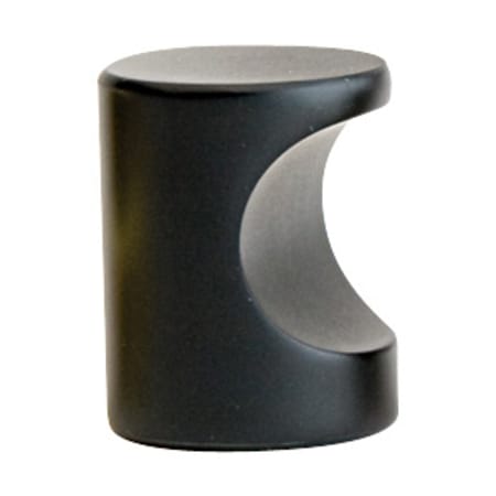 Emtek 86150US19 Contemporary 7/8 Inch Cylindrical Cabinet Knob - Flat Black