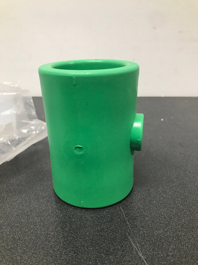 Aquatherm Greenpipe 2 x 3/4" x 2 in. Female Reducing SDR 6 Polypropylene Tee