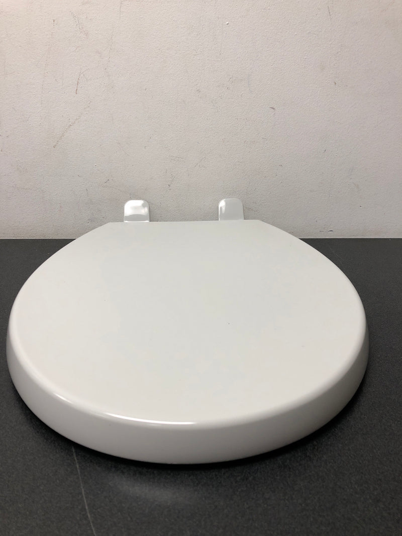 Kohler K-4009-95 Reveal Round Closed-Front Toilet Seat with Grip Tight Bumpers, Quiet-Close Seat, and Quick-Attach Hinges - Ice Grey