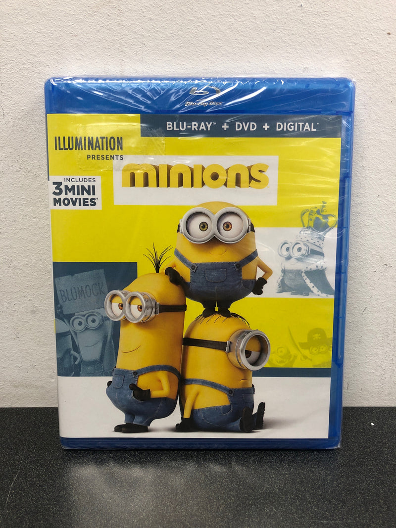Minions (blu-ray + dvd)