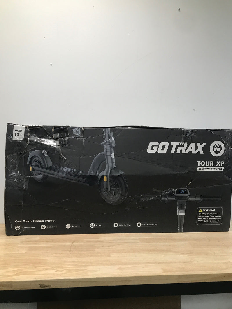 Gotrax tour xp electric scooter - black