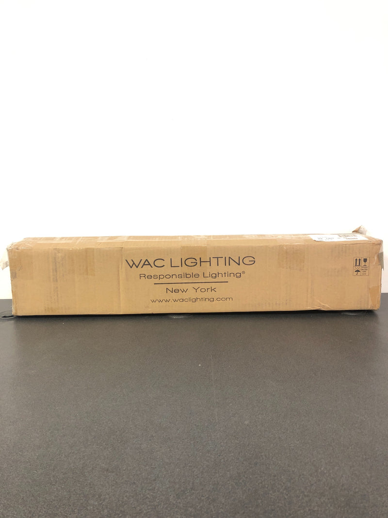 WAC Lighting Brink 24 in. 3500K Brushed Brass LED Vanity Light Bar and Wall Sconce-WS-77624-35-BR
