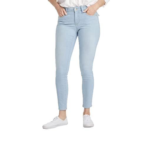 Universal Thread Women's Mid-Rise Skinny Jeans (as1, Numeric, Numeric_14, Regular, Long, Light Blue, 14L)