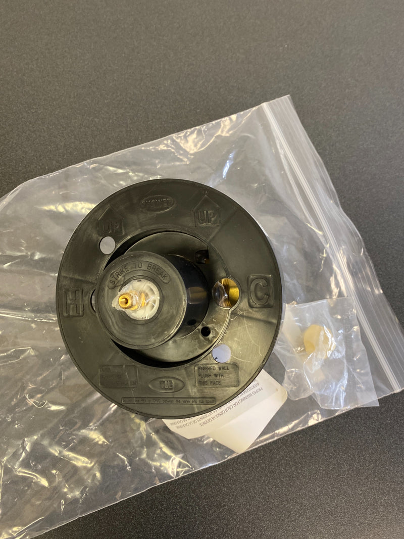 PROFLO Pressure Balanced CPVC Ceramic Tub and Shower Valve without Stops (1/2" Connection)