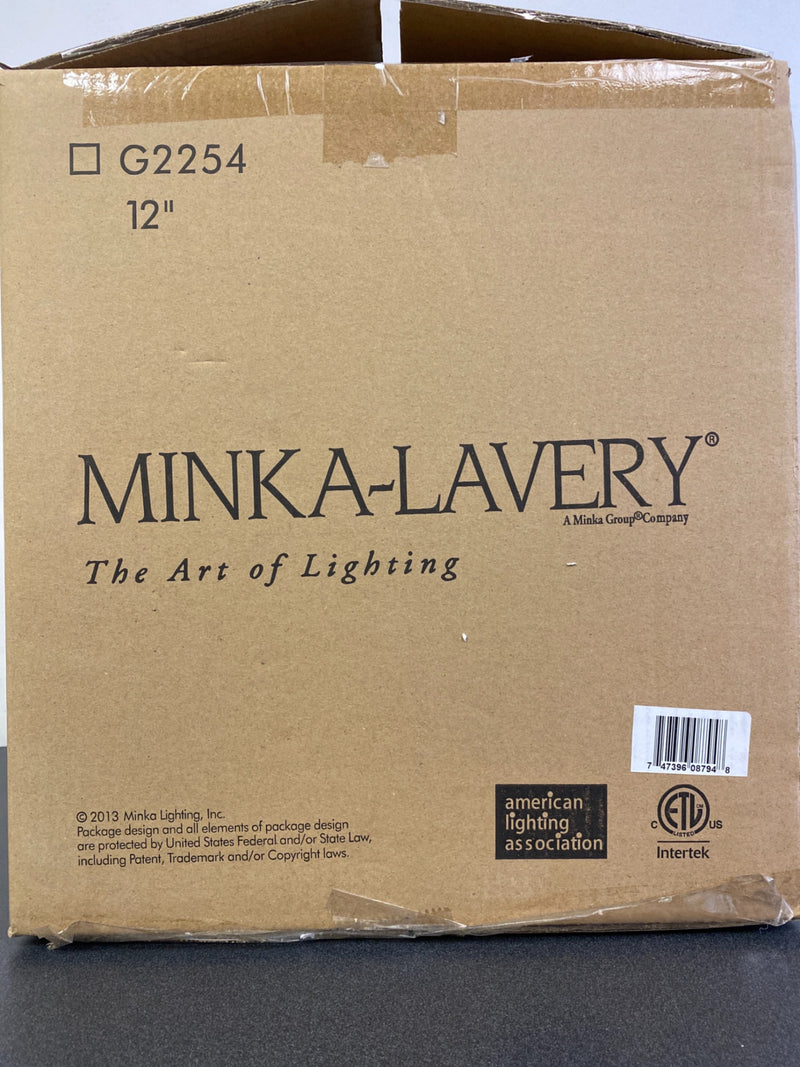 Minka Lavery 1 Light 10.75" Height Indoor Full Sized Pendant in Brushed Bronze