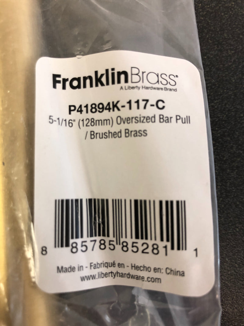 Franklin Brass P41894k-117-C Oversized Bar Pulls 5-1/16" Center To Center Bar Cabinet Pull