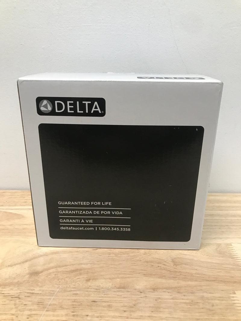 Delta DT062412-BL 4" Tile-In Square Shower Drain - Matte Black