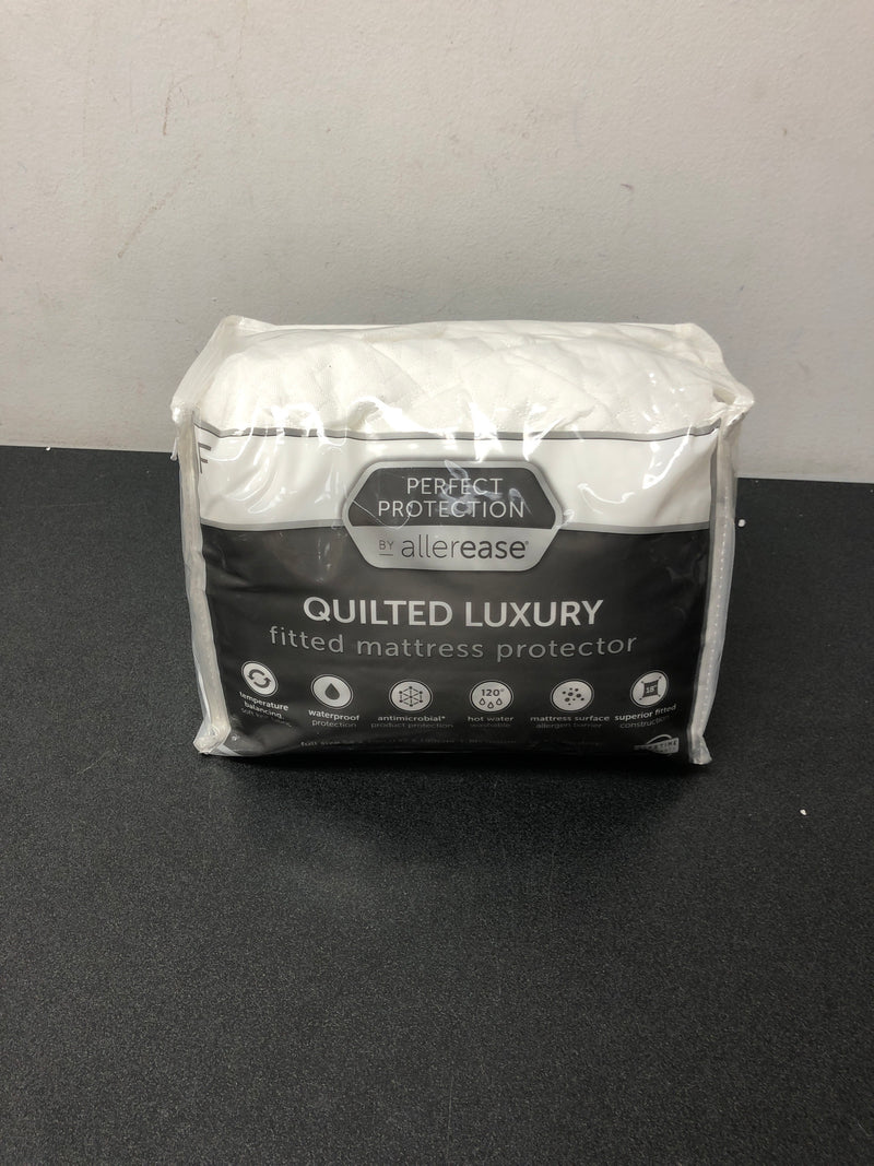 Full perfect protection quilted luxury mattress protector - allerease
