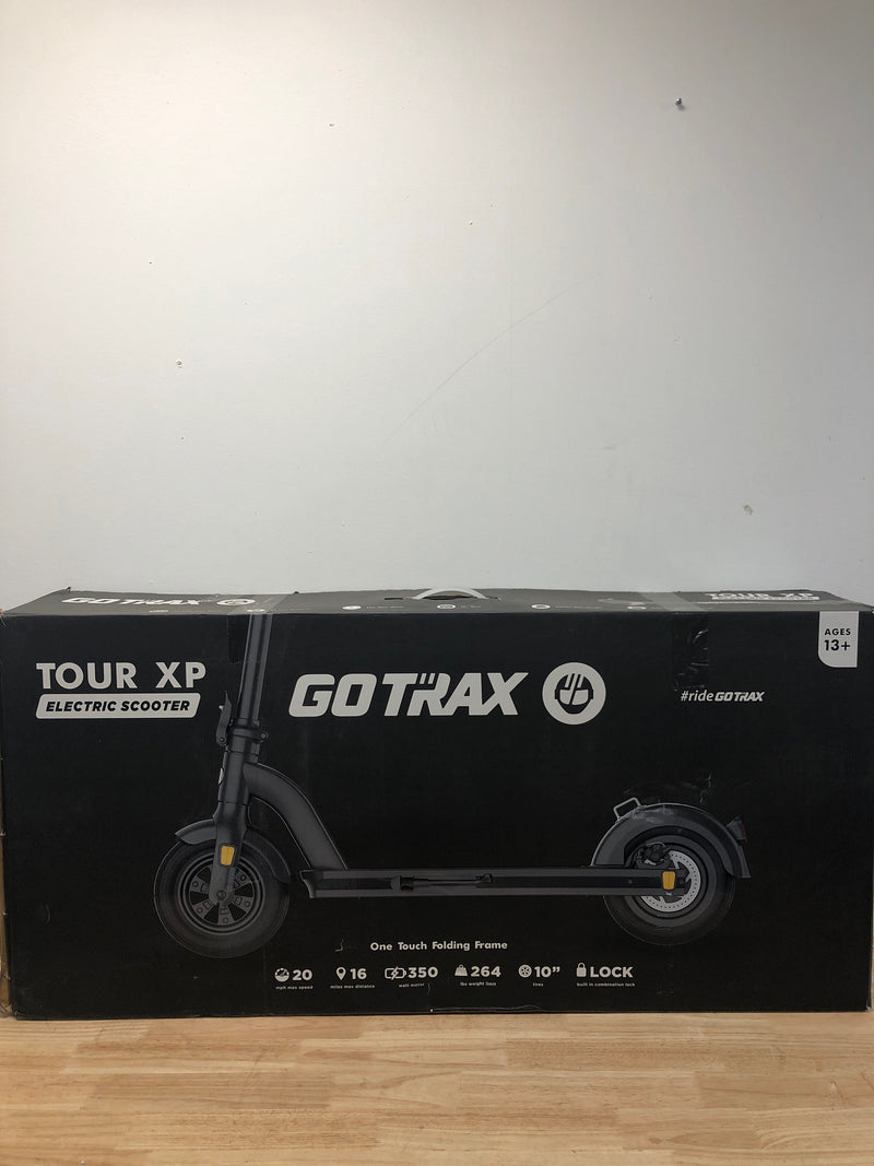 Gotrax tour xp electric scooter - black