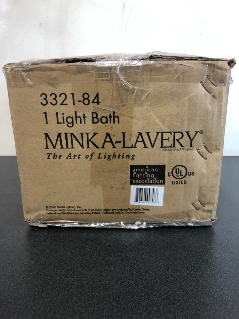 Minka Lavery 1 Light Bathroom Sconce from the Savannah Row Collection