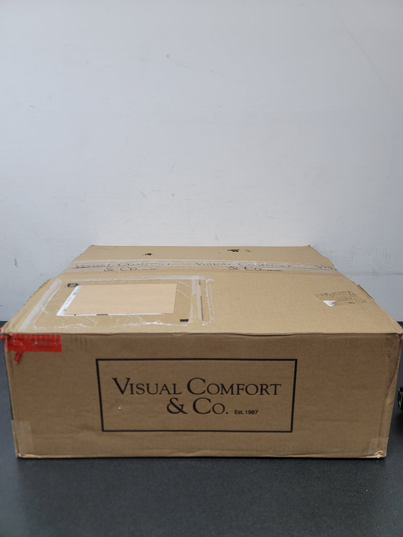 Visual Comfort TOB 5156AN-SG Gale 15" Pendant Light by Thomas O'Brien - Antique Nickel