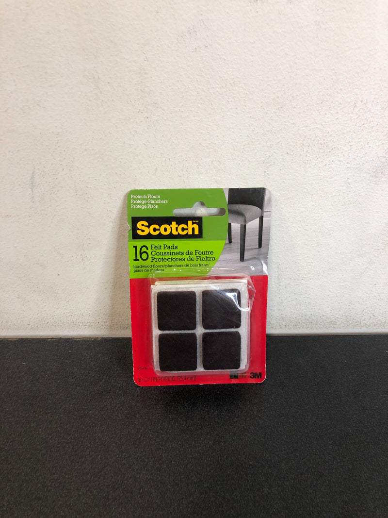 Scotch 16-Pack 1-in Beige Felt Pad