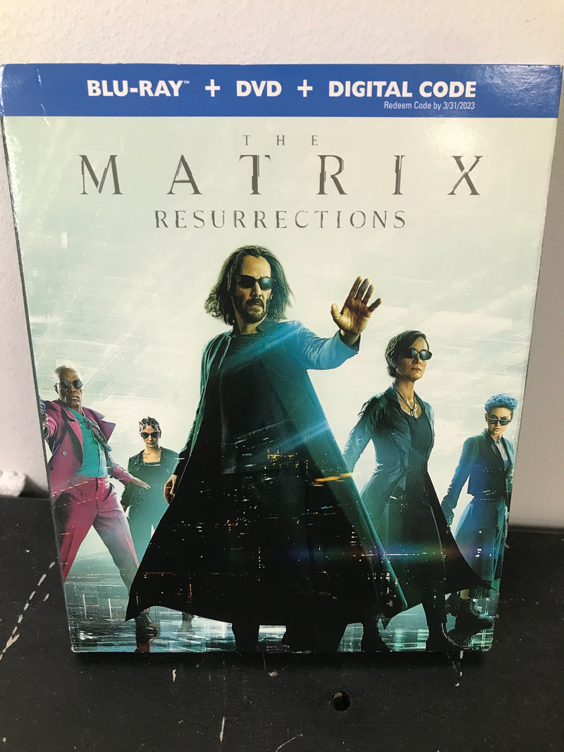 The matrix resurrections (blu-ray + dvd + digital)